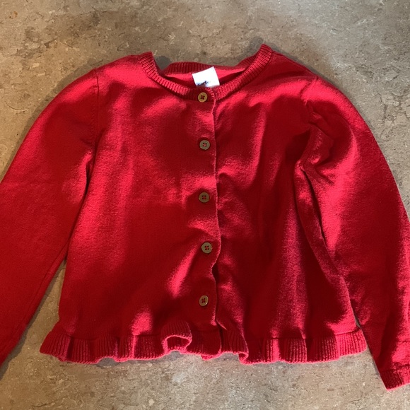 Carter’s Peplum Cardigan Size 24 Months - Picture 3 of 4